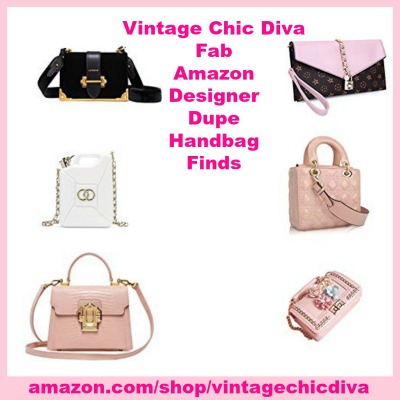 Vintage Chic Diva Fab Amazon Handbag Finds