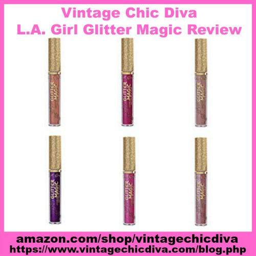L.A. Girl Glitter Magic Lip Gloss Review