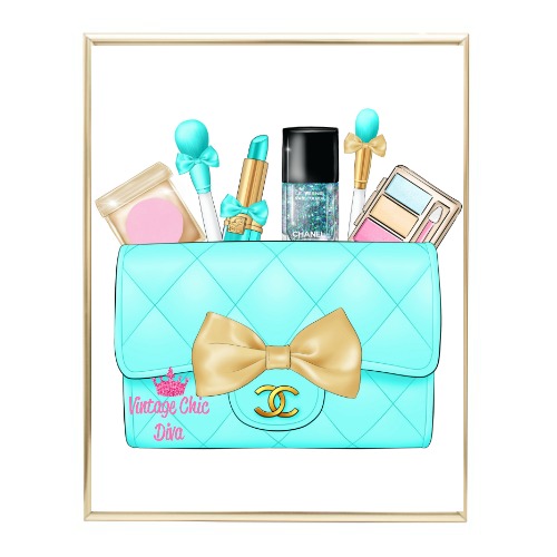 chanel bag clipart