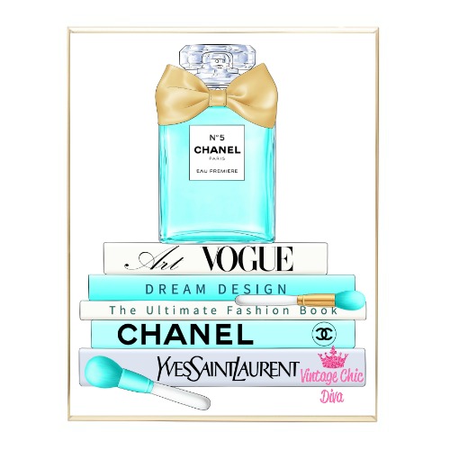 Chanel Perfume Fashion Wall Art Print