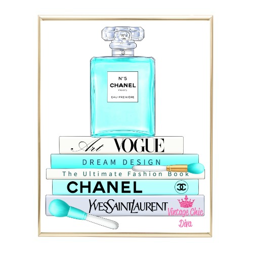 Chanel Perfume Fashion Wall Art Print