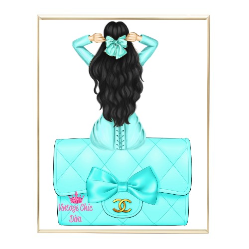 Aqua Glam Fashion Girl Set17 Wh Bg-