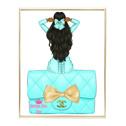 Aqua Glam Fashion Girl Set25 Wh Bg-