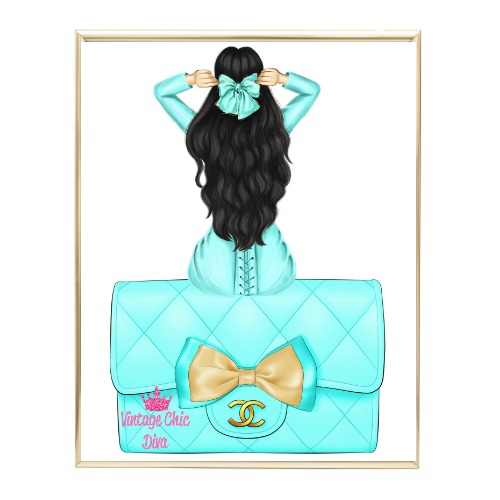 Aqua Glam Fashion Girl Set27 Wh Bg-