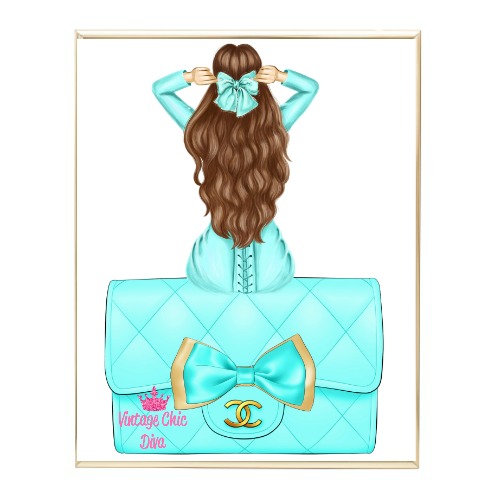 Aqua Glam Fashion Girl Set31 Wh Bg-