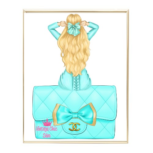 Aqua Glam Fashion Girl Set33 Wh Bg-