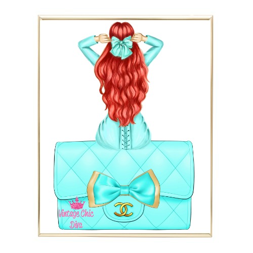 Aqua Glam Fashion Girl Set34 Wh Bg-