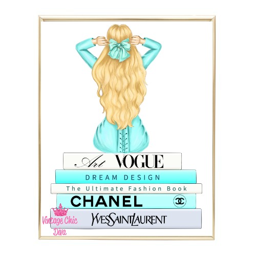 Aqua Glam Fashion Girl Set8 Wh Bg-