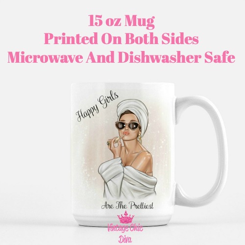 Audrey Happy Girls Coffee Mug-