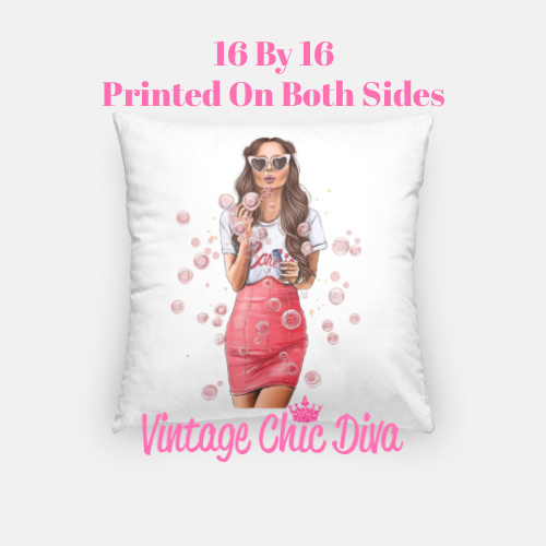 Barbie Fashion Girl2 Pillow Case-