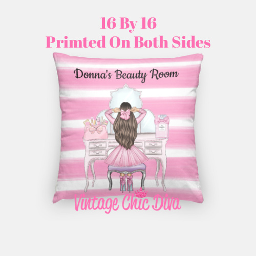 Beauty Room Girl13 Pillow Case-
