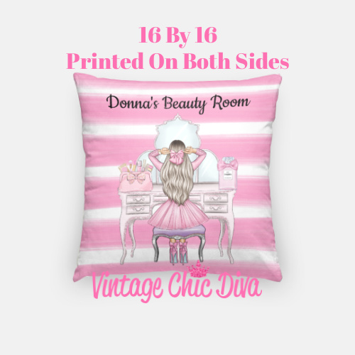 Beauty Room Girl14 Pillow Case-