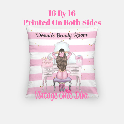 Beauty Room Girl18 Pillow Case-
