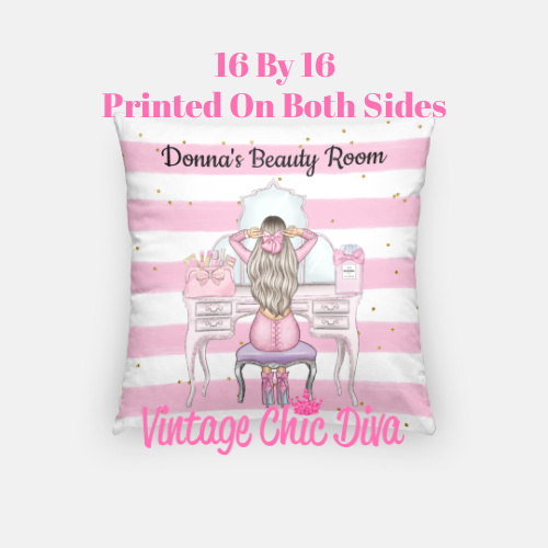 Beauty Room Girl19 Pillow Case-