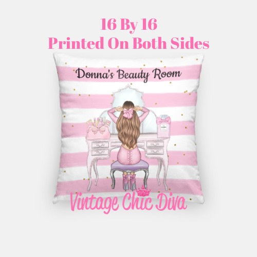 Beauty Room Girl20 Pillow Case-