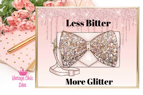 betsey johnson pink sequin purse