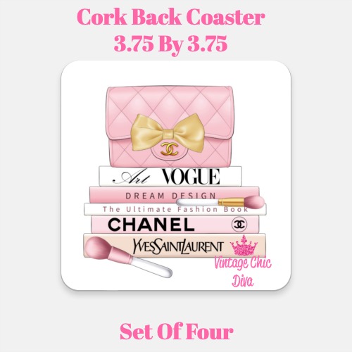 Blush Glam Set8 Coaster-