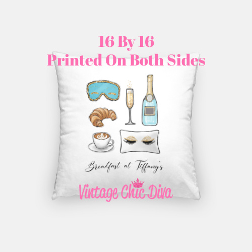 Breakfast At Tiffanys1 Pillow Case-