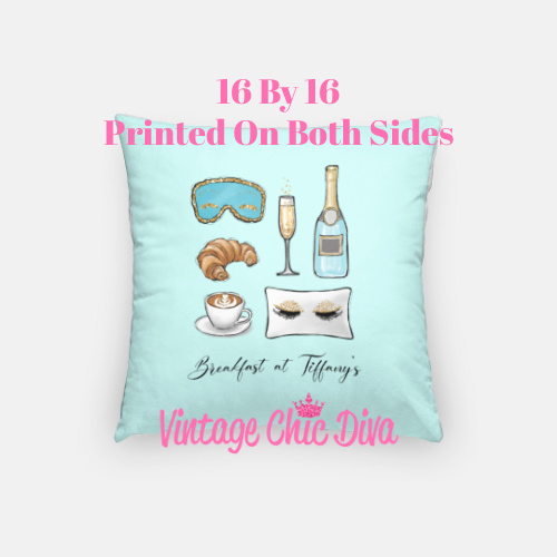 Breakfast At Tiffanys2 Pillow Case-