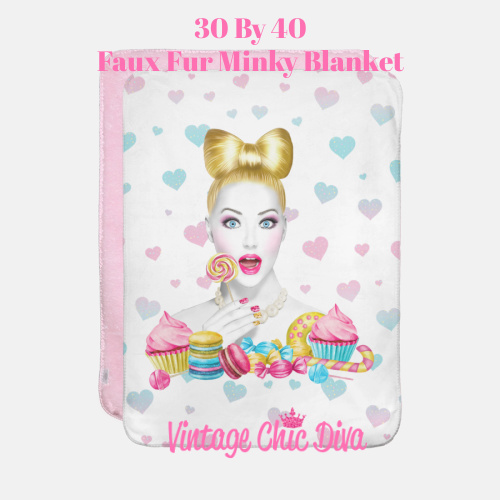 Candy Girl1 Blanket-