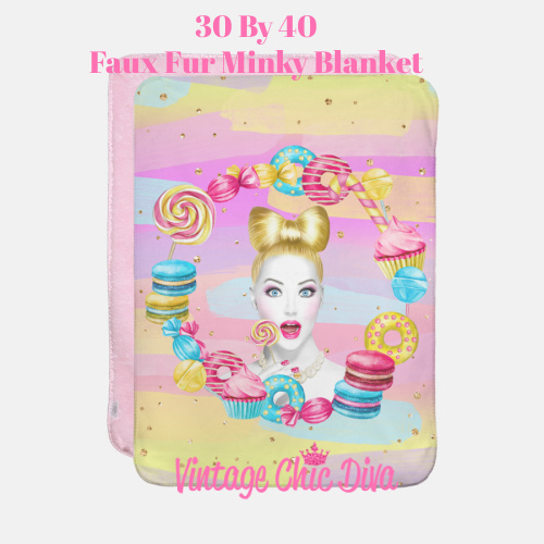 Candy Girl3 Blanket-