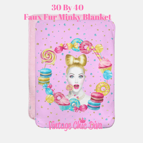 Candy Girl4 Blanket-