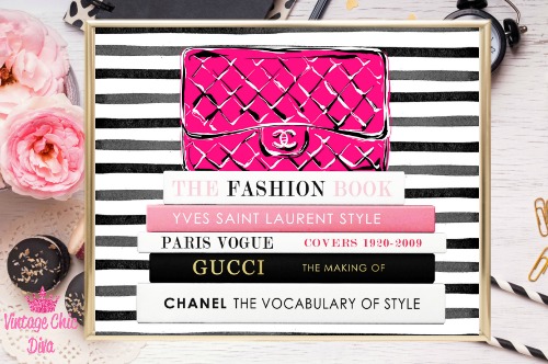 Be Classy With Chanel Pink and Black Prints