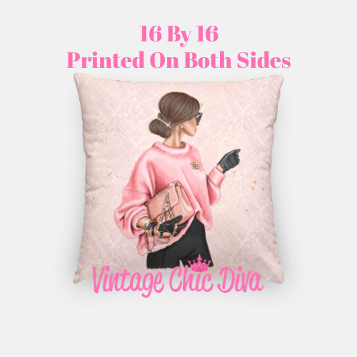 Chanel Beauty Girl5 Pillow Case-