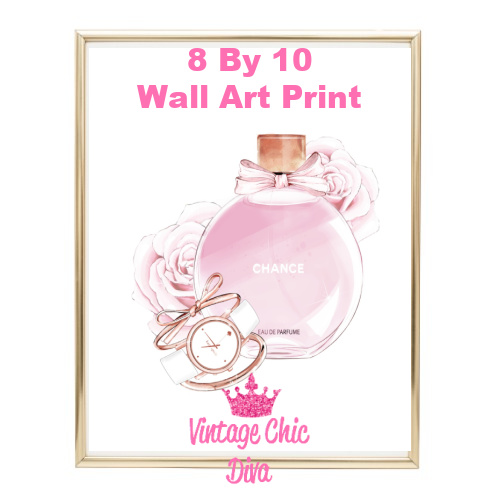 Perfume Fashion Wall Art Print