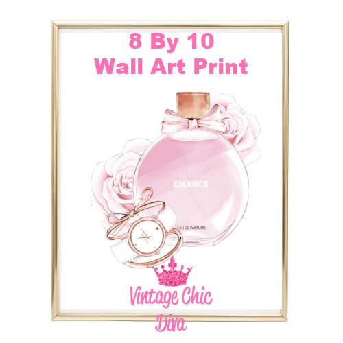 Chanel Perfume Fashion Wall Art Print