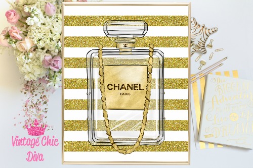 Chanel Fashion Wall Art Print