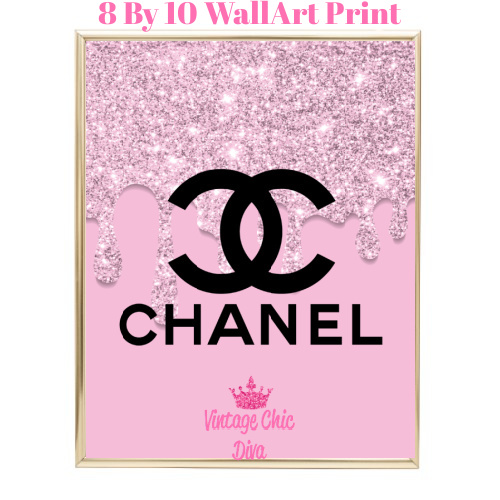 Chanel Wall Art Chanel Printable Wall Art Fashion Wall Art 