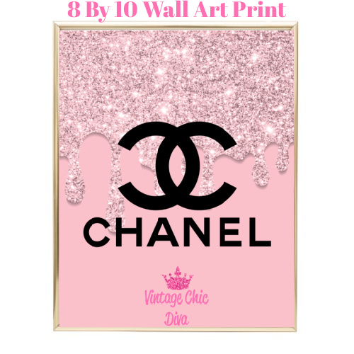 Chanel Logo Fashion Wall Art Print