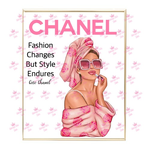 Chanel Magazine Girl15 Wh Bg-