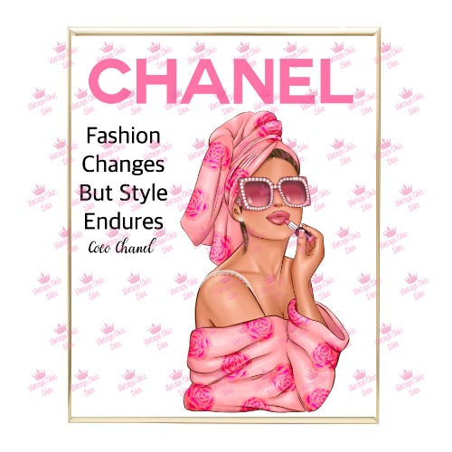 Chanel Magazine Girl18 Wh Bg-