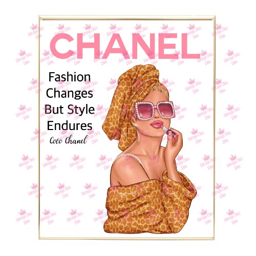 Chanel Magazine Girl7 Wh Bg-