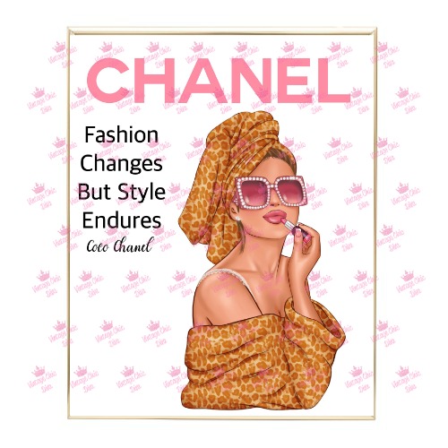 Chanel Magazine Girl8 Wh Bg-