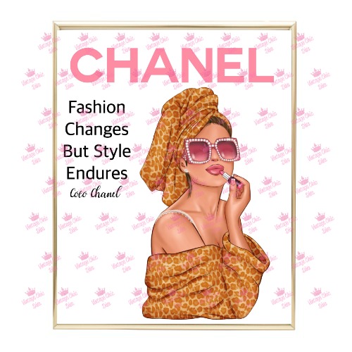 Chanel Magazine Girl9 Wh Bg-