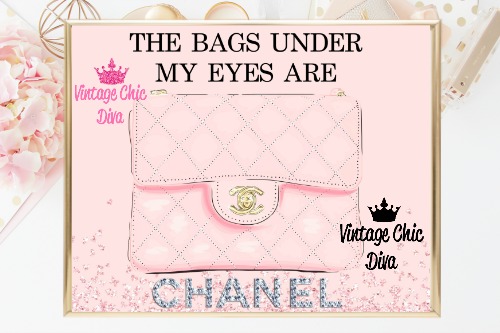 Coco Chanel Quote11 Pink Diamonds Background-