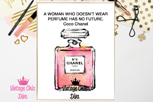 Coco Chanel Decor / Coco Chanel Quotes / Self-empowerment 