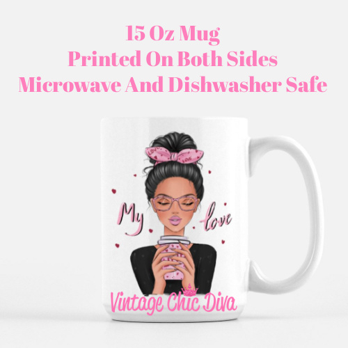 Coffee Girl Love2 Coffee Mug-