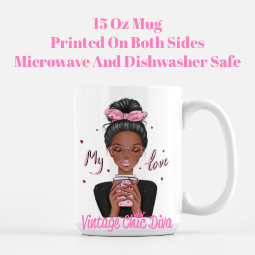 Coffee Girl Love4 Coffee Mug-