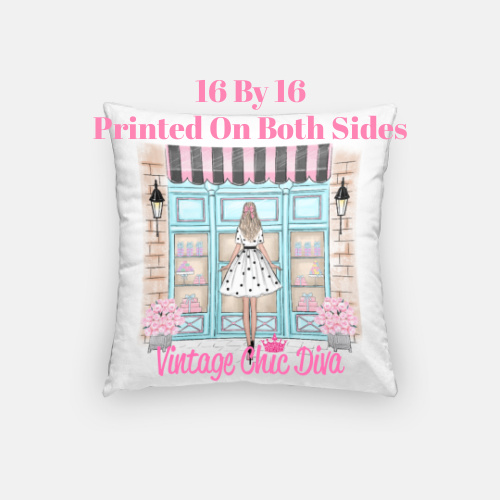 Fashion Cafe17 Pillow Case-