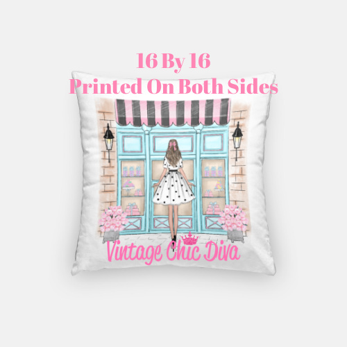 Fashion Cafe18 Pillow Case-