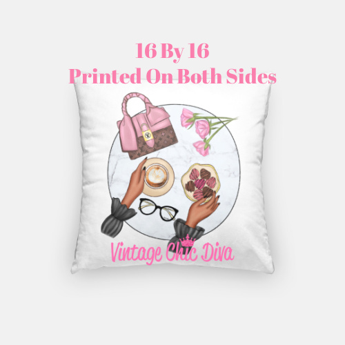 Fashion Cafe2 Pillow Case-