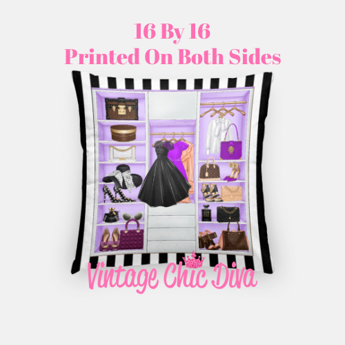 Fashion Closet11 Pillow Case-