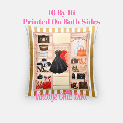 Fashion Closet5 Pillow Case-