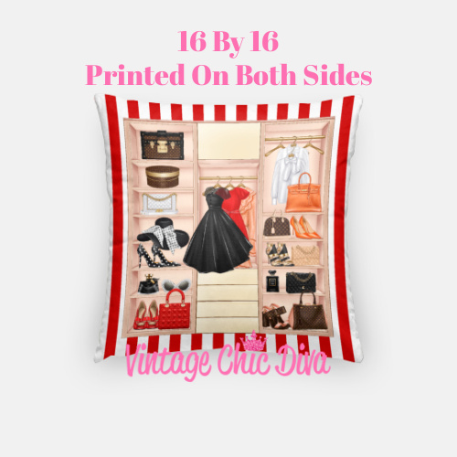 Fashion Closet6 Pillow Case-