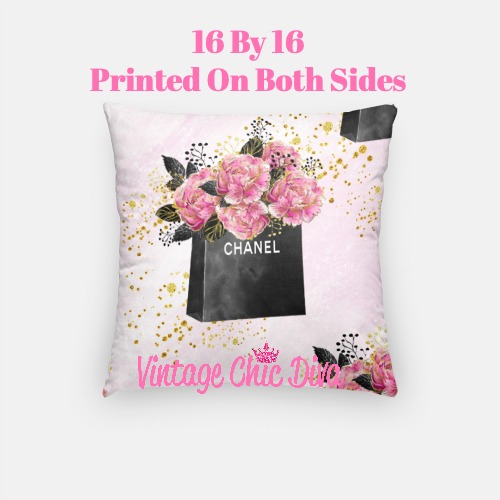 Girly Fashion12 Pillow Case-