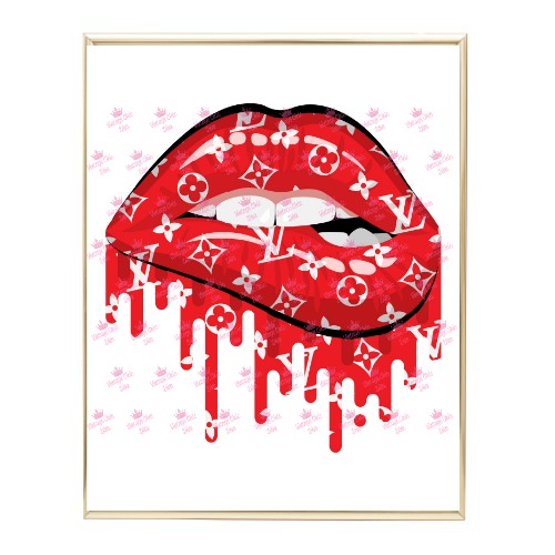 Louis Vuitton, Other, Louis Vuitton Lips Wallpaper